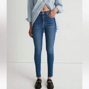 MADEWELL 10” high rise skinny Jean
